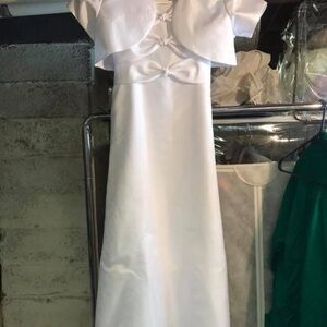 Elegant White Kids Dress
